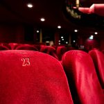 red cinema seat number 23