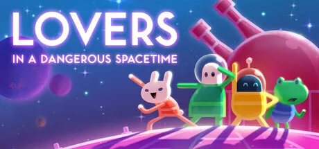 Lovers in a Dangerous Spacetime gameplay