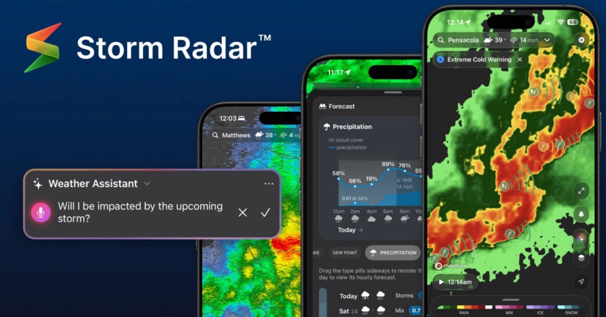 Storm Radar App Now Lets You Build a Custom AI Weather Host